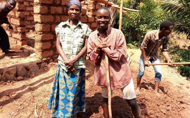 Photo News:&nbsp; CHAMA BUILT A THREE BEDROOM HOUSE FOR A WIDOW IN BURUNDI