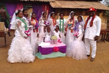 Dr. Olugu Ukpai Organized Mass Wedding for Single Mothers, Empowers Each With a Brand New Sewing Machine